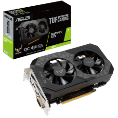 Видеокарта Asus TUF GeForce GTX 1650 Gaming OC 4096MB (TUF-GTX1650-O4GD6-P-GAMING) (Восстановлено продавцом, 774275)