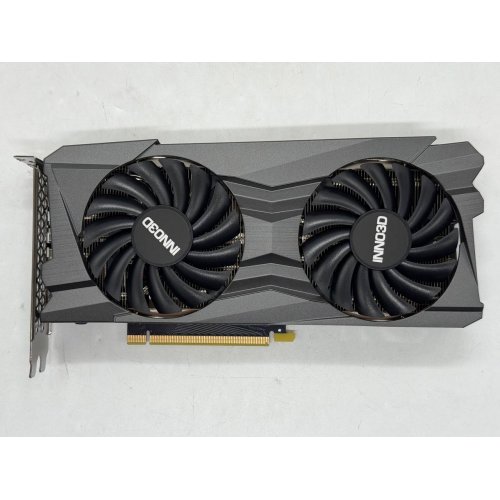 Відеокарта Inno3D GeForce RTX 3060 Twin X2 OC 12288MB (N30602-12D6X-11902120H) LHR (Відновлено продавцем, 774297) купити з перевіркою сумісності: огляд, характеристики, ціна у Києві, Львові, Вінниці, Хмельницькому, Івано-Франківську, Україні | інтернет-магазин TELEMART.UA фото