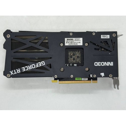 Відеокарта Inno3D GeForce RTX 3060 Twin X2 OC 12288MB (N30602-12D6X-11902120H) LHR (Відновлено продавцем, 774297) купити з перевіркою сумісності: огляд, характеристики, ціна у Києві, Львові, Вінниці, Хмельницькому, Івано-Франківську, Україні | інтернет-магазин TELEMART.UA фото
