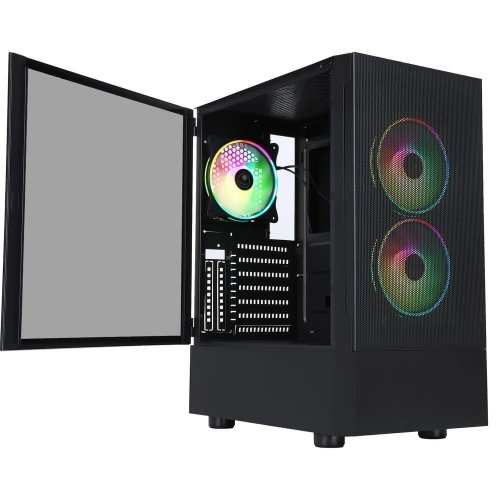 Купить Корпус SAMA 3307 140mm без БП Black с проверкой совместимости: обзор, характеристики, цена в Киеве, Днепре, Одессе, Харькове, Украине | интернет-магазин TELEMART.UA фото