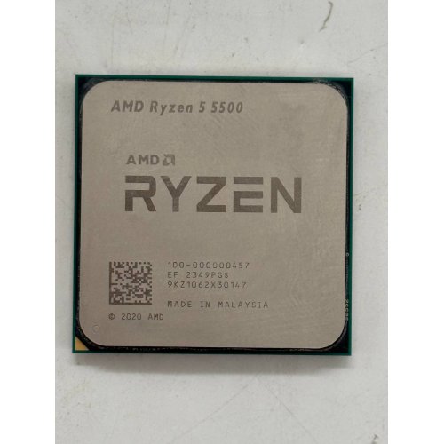 Купить Процессор AMD Ryzen 5 5500 3.6(4.2)GHz 16MB sAM4 Tray (100-000000457) (Восстановлено продавцом, 774323) с проверкой совместимости: обзор, характеристики, цена в Киеве, Днепре, Одессе, Харькове, Украине | интернет-магазин TELEMART.UA фото