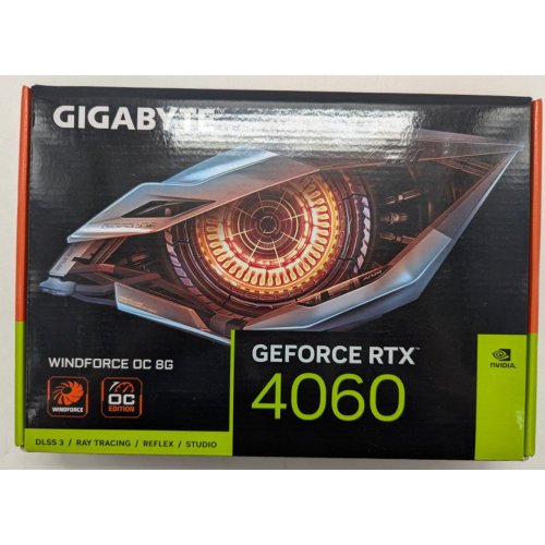 Купить Видеокарта Gigabyte GeForce RTX 4060 Windforce OC 8192MB (GV-N4060WF2OC-8GD) (Восстановлено продавцом, 774324) с проверкой совместимости: обзор, характеристики, цена в Киеве, Днепре, Одессе, Харькове, Украине | интернет-магазин TELEMART.UA фото