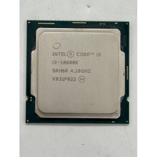 Процесор Intel Core i5-10600K 4.1(4.8)GHz 12MB s1200 Tray (CM8070104282134) (Відновлено продавцем, 774359) купити з перевіркою сумісності: огляд, характеристики, ціна у Києві, Львові, Вінниці, Хмельницькому, Івано-Франківську, Україні | інтернет-магазин TELEMART.UA фото