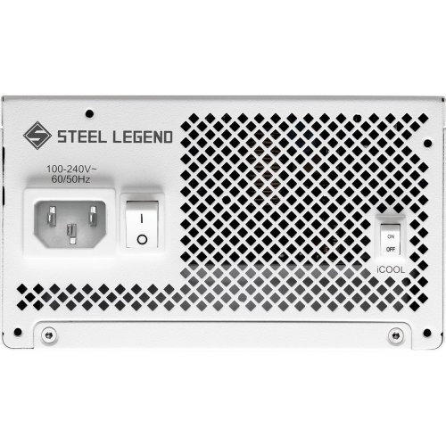 Блок живлення AsRock Steel Legend 1000W (SL-1000GW) White купити з перевіркою сумісності: огляд, характеристики, ціна у Києві, Львові, Вінниці, Хмельницькому, Івано-Франківську, Україні | інтернет-магазин TELEMART.UA фото