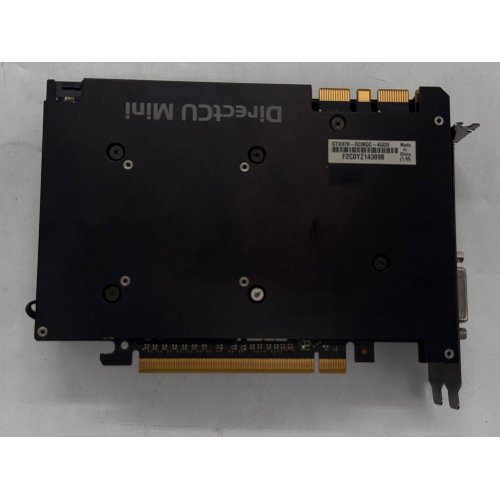 Відеокарта Asus GeForce GTX 970 Mini OC 4096MB (GTX970-DCMOC-4GD5) (Відновлено продавцем, 774409) купити з перевіркою сумісності: огляд, характеристики, ціна у Києві, Львові, Вінниці, Хмельницькому, Івано-Франківську, Україні | інтернет-магазин TELEMART.UA фото