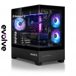 ПК для стрімінгу EVOLVE PlayCaster ProStreamer Pro (EVPC-PSBR780X3DN5070-D532S1TBK) Black / AMD Ryzen 7 7800X3D (4.2–5.0), 8 ядер / RTX 5070 / 32 ГБ (DDR5) / 1024 ГБ (SSD)