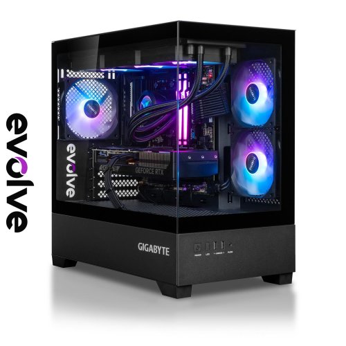 ПК для стрімінгу EVOLVE PlayCaster ProStreamer Pro (EVPC-PSBR780X3DN5070-D532S1TBK) Black купити в Україні: Київ, Львів, Хмельницький, Тернопіль | Низька ціна, відгуки, характеристики від TELEMART фото
