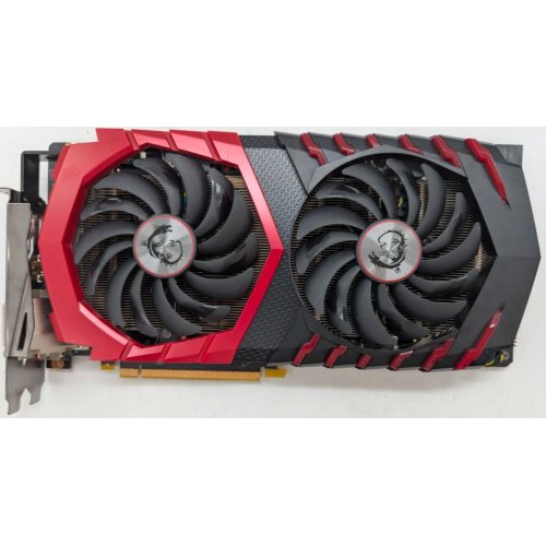 Купить Видеокарта MSI GeForce GTX 1070 Gaming X 8192MB (GTX 1070 GAMING X 8G) (Восстановлено продавцом, 774542) с проверкой совместимости: обзор, характеристики, цена в Киеве, Днепре, Одессе, Харькове, Украине | интернет-магазин TELEMART.UA фото