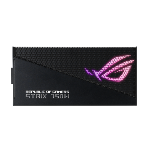 Уцінка блок живлення Asus ROG Strix PCIE5 750W Gold Aura Edition (90YE00P3-B0NA00) (Сліди встановлення, 774558) купити з перевіркою сумісності: огляд, характеристики, ціна у Києві, Львові, Вінниці, Хмельницькому, Івано-Франківську, Україні | інтернет-магазин TELEMART.UA фото