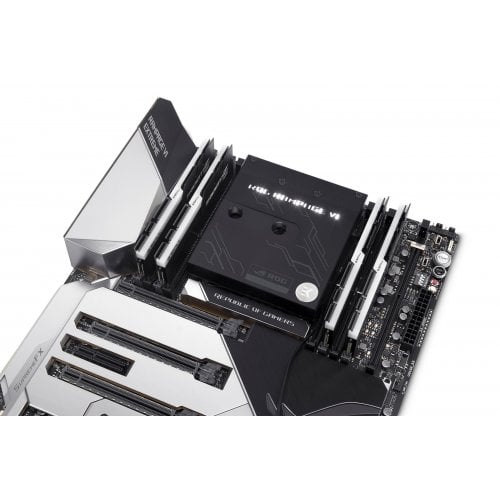 Продати Водоблок EKWB EK-FB ASUS ROG R6E RGB Monoblock Acetal+Nickel (3830046994493) за Trade-In у інтернет-магазині Телемарт - Київ, Дніпро, Україна фото