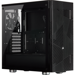 Корпус Corsair 275R Airflow Tempered Glass без БП (CC-9011181-WW) Black (Восстановлено продавцом, 774870)