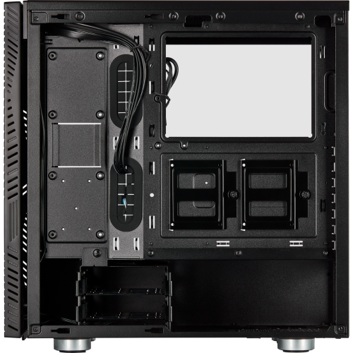 Купить Корпус Corsair 275R Airflow Tempered Glass без БП (CC-9011181-WW) Black (Восстановлено продавцом, 774870) с проверкой совместимости: обзор, характеристики, цена в Киеве, Днепре, Одессе, Харькове, Украине | интернет-магазин TELEMART.UA фото