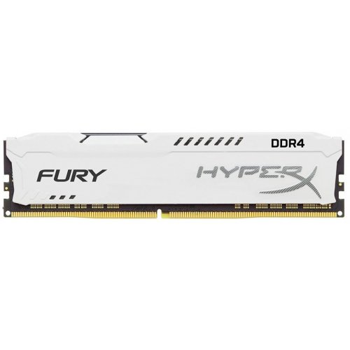 Купить Озу Kingston DDR4 8GB 2666Mhz HyperX FURY White (HX426C16FW2/8) (Восстановлено продавцом, 774881) с проверкой совместимости: обзор, характеристики, цена в Киеве, Днепре, Одессе, Харькове, Украине | интернет-магазин TELEMART.UA фото