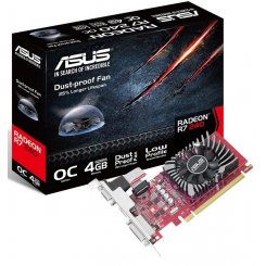 Видеокарта Asus Radeon R7 240 Low Profile 4096MB (R7240-O4GD5-L)