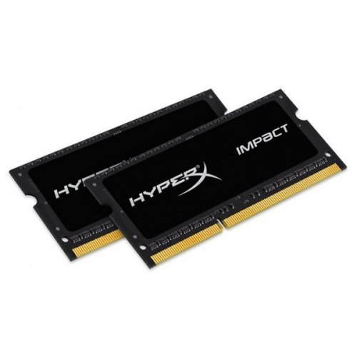 Продати ОЗП HyperX SODIMM DDR3 8GB (2x4GB) 1866Mhz Impact (HX318LS11IBK2/8) за Trade-In у інтернет-магазині Телемарт - Київ, Дніпро, Україна фото