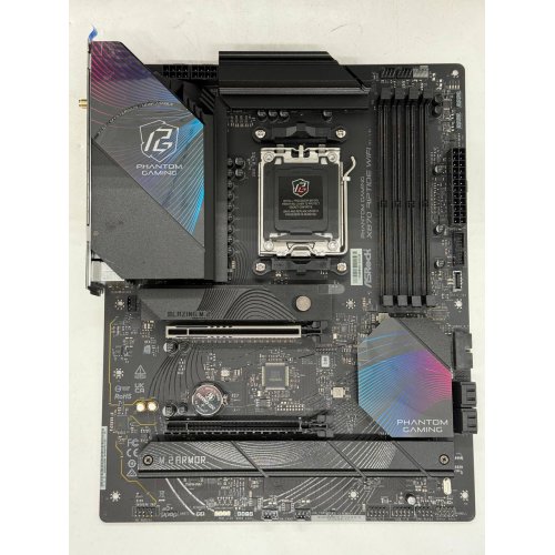 Купить Материнская плата AsRock X870 Riptide WiFi (sAM5, AMD X870) (Состояние нового, 775051) с проверкой совместимости: обзор, характеристики, цена в Киеве, Днепре, Одессе, Харькове, Украине | интернет-магазин TELEMART.UA фото