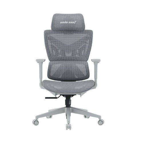 Купити Ігрове крісло Anda Seat X-Air Mega Size XL Mesh (AD-WY-01-GGF) Gray - ціна в Києві, Львові, Вінниці, Хмельницькому, Франківську, Україні | інтернет-магазин TELEMART.UA фото