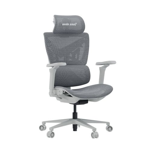 Игровое кресло Anda Seat X-Air Pro Size XL Mesh (AD-WY-01-GGF-G01) Gray купить в Украине: Киев, Днепр, Харьков, Одесса  | Низкая цена, отзывы, характеристики от TELEMART фото
