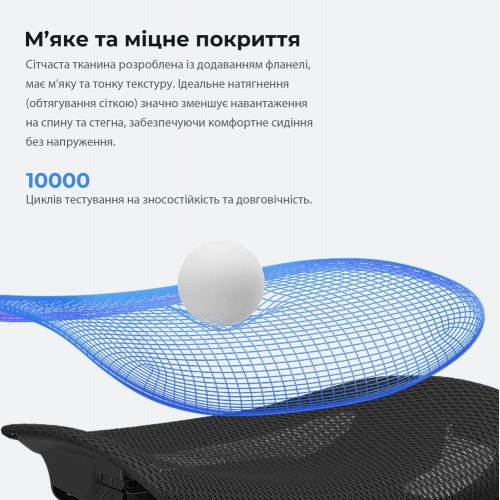 Купити Ігрове крісло Anda Seat X-Air Pro Size XL Mesh (AD-WY-01-GGF-G01) Gray - ціна в Києві, Львові, Вінниці, Хмельницькому, Франківську, Україні | інтернет-магазин TELEMART.UA фото