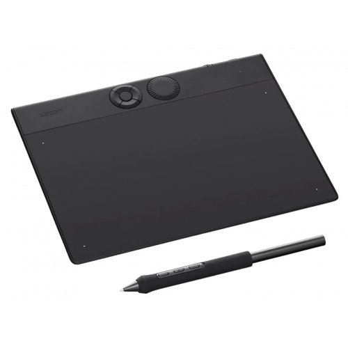 Купити Графічний планшет Wacom Intuos Pro Small (PTK470K0B) Black - ціна в Києві, Львові, Вінниці, Хмельницькому, Франківську, Україні | інтернет-магазин TELEMART.UA фото