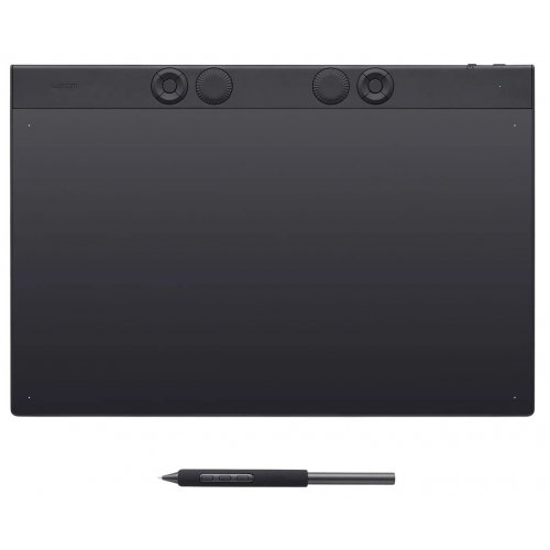 Купити Графічний планшет Wacom Intuos Pro Large (PTK870K0B) Black - ціна в Києві, Львові, Вінниці, Хмельницькому, Франківську, Україні | інтернет-магазин TELEMART.UA фото