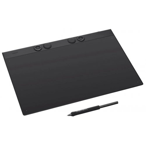 Купити Графічний планшет Wacom Intuos Pro Large (PTK870K0B) Black - ціна в Києві, Львові, Вінниці, Хмельницькому, Франківську, Україні | інтернет-магазин TELEMART.UA фото