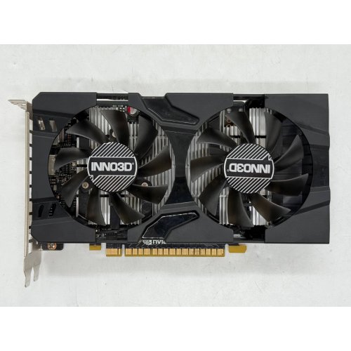Відеокарта Inno3D GeForce GTX 1050 Ti HerculeZ Twin X2 4096MB (N105T-1DDV-M5CM) (Відновлено продавцем, 775146) купити з перевіркою сумісності: огляд, характеристики, ціна у Києві, Львові, Вінниці, Хмельницькому, Івано-Франківську, Україні | інтернет-магазин TELEMART.UA фото