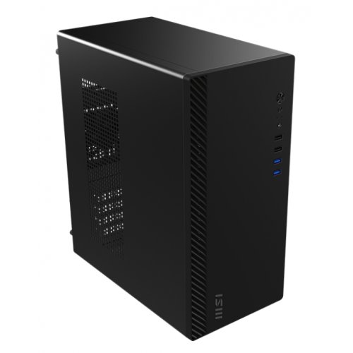 Корпус MSI PRO SHIELD M100P без БЖ Black купити з перевіркою сумісності: огляд, характеристики, ціна у Києві, Львові, Вінниці, Хмельницькому, Івано-Франківську, Україні | інтернет-магазин TELEMART.UA фото