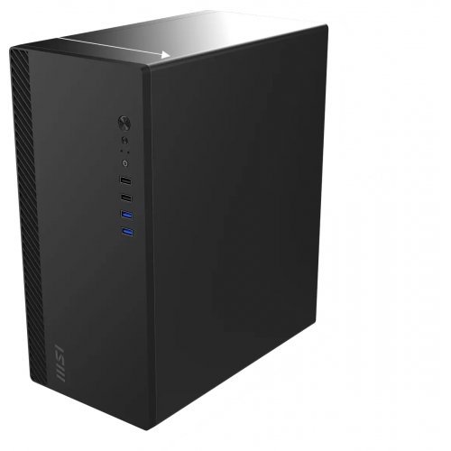 Корпус MSI PRO SHIELD M100P без БЖ Black купити з перевіркою сумісності: огляд, характеристики, ціна у Києві, Львові, Вінниці, Хмельницькому, Івано-Франківську, Україні | інтернет-магазин TELEMART.UA фото