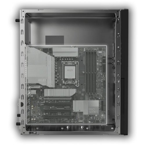 Корпус MSI PRO SHIELD M100P без БЖ Black купити з перевіркою сумісності: огляд, характеристики, ціна у Києві, Львові, Вінниці, Хмельницькому, Івано-Франківську, Україні | інтернет-магазин TELEMART.UA фото