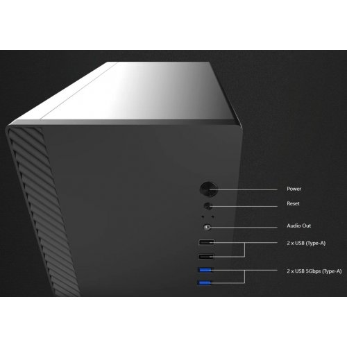 Корпус MSI PRO SHIELD M100P без БЖ Black купити з перевіркою сумісності: огляд, характеристики, ціна у Києві, Львові, Вінниці, Хмельницькому, Івано-Франківську, Україні | інтернет-магазин TELEMART.UA фото