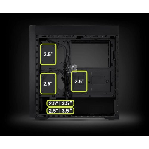 Корпус MSI MAG FORGE 210R AirFlow без БЖ Black купити з перевіркою сумісності: огляд, характеристики, ціна у Києві, Львові, Вінниці, Хмельницькому, Івано-Франківську, Україні | інтернет-магазин TELEMART.UA фото