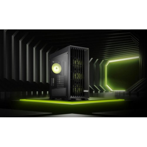 Корпус MSI MAG FORGE 210R AirFlow без БЖ Black купити з перевіркою сумісності: огляд, характеристики, ціна у Києві, Львові, Вінниці, Хмельницькому, Івано-Франківську, Україні | інтернет-магазин TELEMART.UA фото
