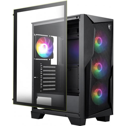 Корпус MSI MAG FORGE 130A AirFlow без БЖ Black купити з перевіркою сумісності: огляд, характеристики, ціна у Києві, Львові, Вінниці, Хмельницькому, Івано-Франківську, Україні | інтернет-магазин TELEMART.UA фото