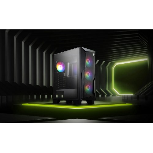 Корпус MSI MAG FORGE 130A AirFlow без БЖ Black купити з перевіркою сумісності: огляд, характеристики, ціна у Києві, Львові, Вінниці, Хмельницькому, Івано-Франківську, Україні | інтернет-магазин TELEMART.UA фото