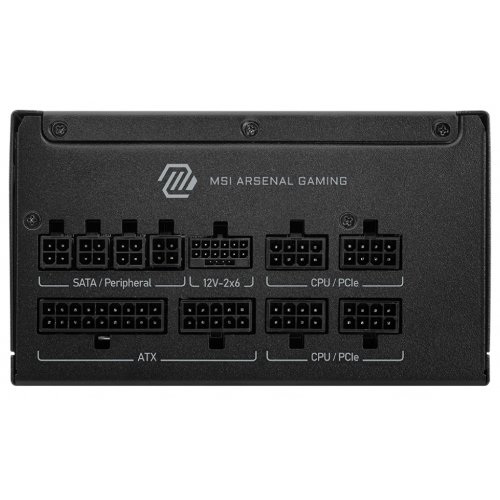 Блок живлення MSI MAG 1000W PCIE5 (A1000GLS PCIE5) купити з перевіркою сумісності: огляд, характеристики, ціна у Києві, Львові, Вінниці, Хмельницькому, Івано-Франківську, Україні | інтернет-магазин TELEMART.UA фото