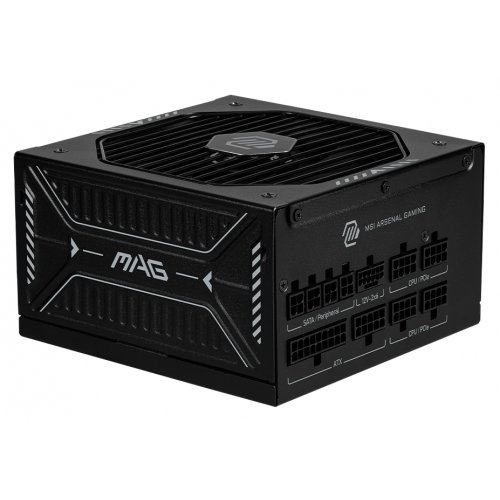 Купить Блок питания MSI MAG 850W PCIE5 (A850GLS PCIE5) с проверкой совместимости: обзор, характеристики, цена в Киеве, Днепре, Одессе, Харькове, Украине | интернет-магазин TELEMART.UA фото