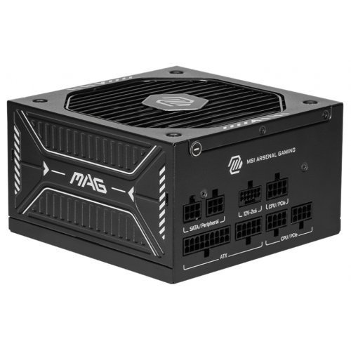 Блок живлення MSI MAG 650W PCIE5 (A650GLS PCIE5) купити з перевіркою сумісності: огляд, характеристики, ціна у Києві, Львові, Вінниці, Хмельницькому, Івано-Франківську, Україні | інтернет-магазин TELEMART.UA фото