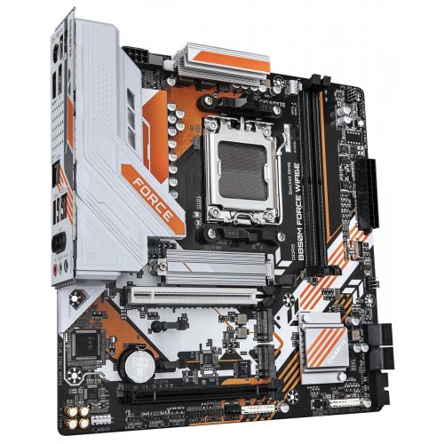 Купить Материнская плата Gigabyte B850M FORCE WIFI6E (sAM5, AMD B850) с проверкой совместимости: обзор, характеристики, цена в Киеве, Днепре, Одессе, Харькове, Украине | интернет-магазин TELEMART.UA фото