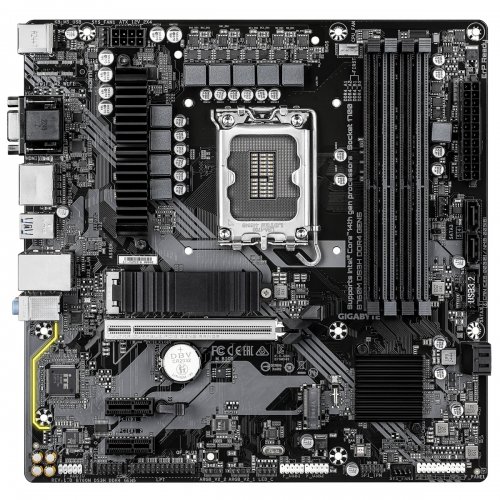 Купить Материнская плата Gigabyte B760M DS3H DDR4 GEN5 (s1700, Intel B760) с проверкой совместимости: обзор, характеристики, цена в Киеве, Днепре, Одессе, Харькове, Украине | интернет-магазин TELEMART.UA фото