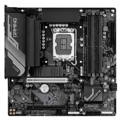 Купить Материнская плата Gigabyte B760M GAMING X WIFI6E DDR4 GEN5 (s1700, Intel B760) с проверкой совместимости: обзор, характеристики, цена в Киеве, Днепре, Одессе, Харькове, Украине | интернет-магазин TELEMART.UA фото