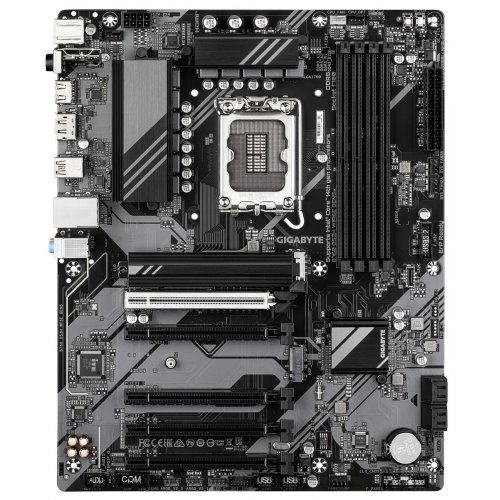 Купить Материнская плата Gigabyte B760 DS3H WIFI6E GEN5 (s1700, Intel B760) с проверкой совместимости: обзор, характеристики, цена в Киеве, Днепре, Одессе, Харькове, Украине | интернет-магазин TELEMART.UA фото