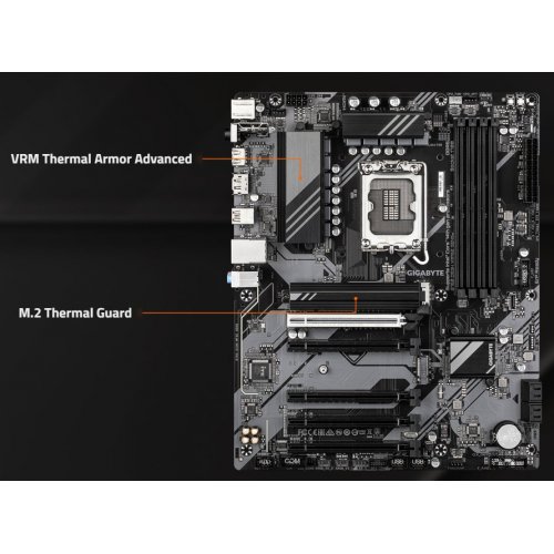 Купить Материнская плата Gigabyte B760 DS3H WIFI6E GEN5 (s1700, Intel B760) с проверкой совместимости: обзор, характеристики, цена в Киеве, Днепре, Одессе, Харькове, Украине | интернет-магазин TELEMART.UA фото
