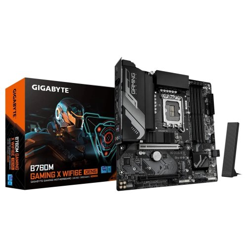Материнська плата Gigabyte B760M GAMING X WIFI6E GEN5 (s1700, Intel B760) купити з перевіркою сумісності: огляд, характеристики, ціна у Києві, Львові, Вінниці, Хмельницькому, Івано-Франківську, Україні | інтернет-магазин TELEMART.UA фото