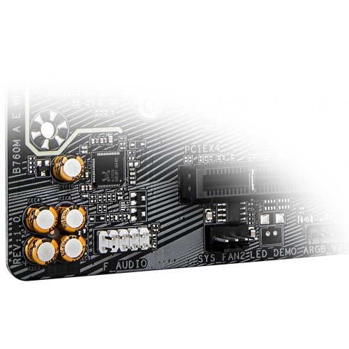 Купить Материнская плата Gigabyte B760M AORUS ELITE WIFI6E DDR4 GEN5 (s1700, Intel B760) с проверкой совместимости: обзор, характеристики, цена в Киеве, Днепре, Одессе, Харькове, Украине | интернет-магазин TELEMART.UA фото