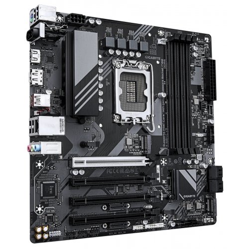 Материнська плата Gigabyte B760M C V3 (s1700, Intel B760) купити з перевіркою сумісності: огляд, характеристики, ціна у Києві, Львові, Вінниці, Хмельницькому, Івано-Франківську, Україні | інтернет-магазин TELEMART.UA фото