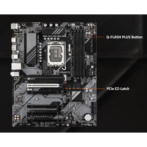 Материнська плата Gigabyte B760 DS3H GEN5 (s1700, Intel B760) купити з перевіркою сумісності: огляд, характеристики, ціна у Києві, Львові, Вінниці, Хмельницькому, Івано-Франківську, Україні | інтернет-магазин TELEMART.UA фото