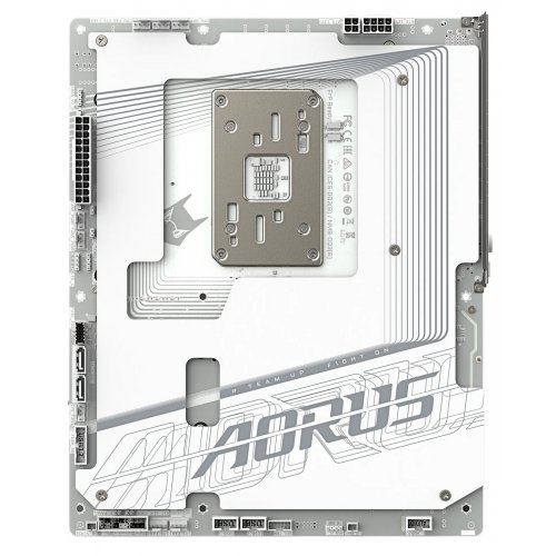 Материнська плата Gigabyte B850 AORUS STEALTH ICE (sAM5, AMD B850) купити з перевіркою сумісності: огляд, характеристики, ціна у Києві, Львові, Вінниці, Хмельницькому, Івано-Франківську, Україні | інтернет-магазин TELEMART.UA фото