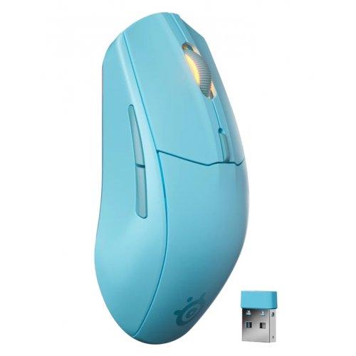 Купить Мышка SteelSeries Rival 3 Gen 2 Wireless RGB (62526) Aqua - цена в Харькове, Киеве, Днепре, Одессе
в интернет-магазине Telemart фото