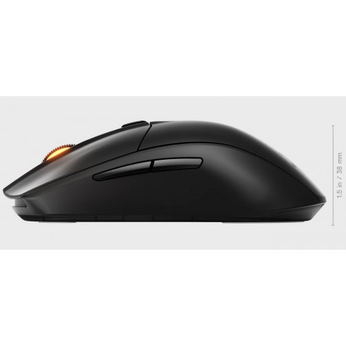 Купити Миша SteelSeries Rival 3 Gen 2 Wireless RGB (62523) Black - ціна в Києві, Львові, Вінниці, Хмельницькому, Франківську, Україні | інтернет-магазин TELEMART.UA фото